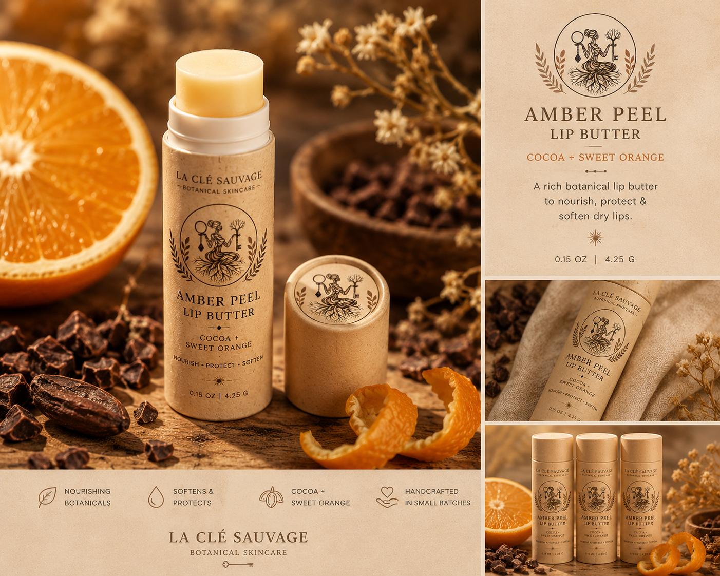 Amber Peel Lip Butter